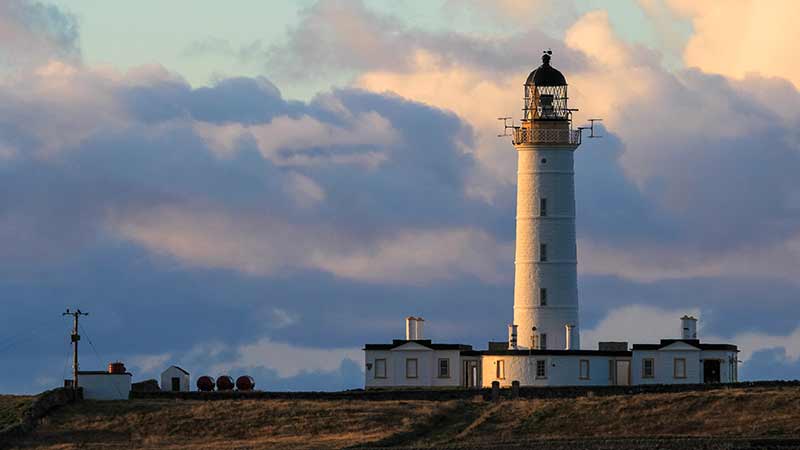 Rhinns of Islay Lighthouse on Orsay Island